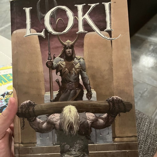 Loki Marvel comic in Greek, Anubis edition