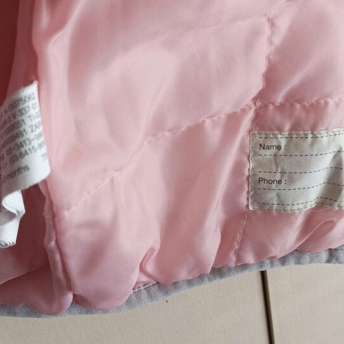 Zara baby girl children's jacket used with hood