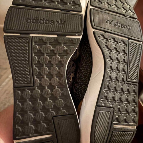 Adidas Run 70 athletic shoes new, size 39.5, black-white