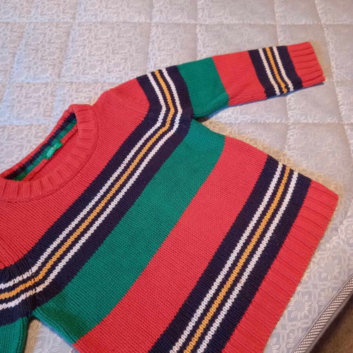 Benetton sweater for 3-year-old boy, size XXS, like new