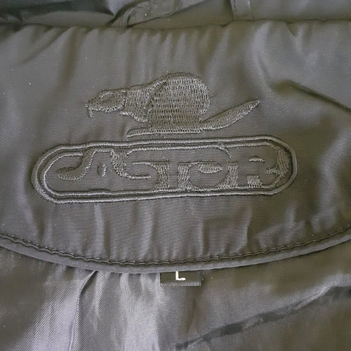 Castor jacket black size L like new
