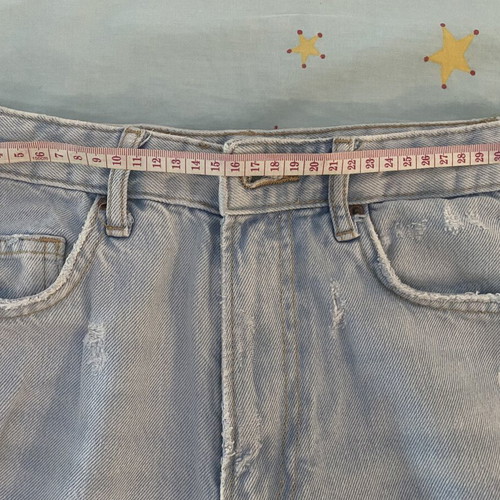Bershka women's distressed jeans W25, high-waisted, slim fit