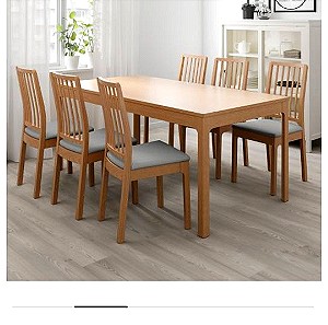Τραπεζαρία επεκτινομενη Ekedalen ΙΚΕΑ σε άριστη κατάσταση 180 έως 240. IKEA table