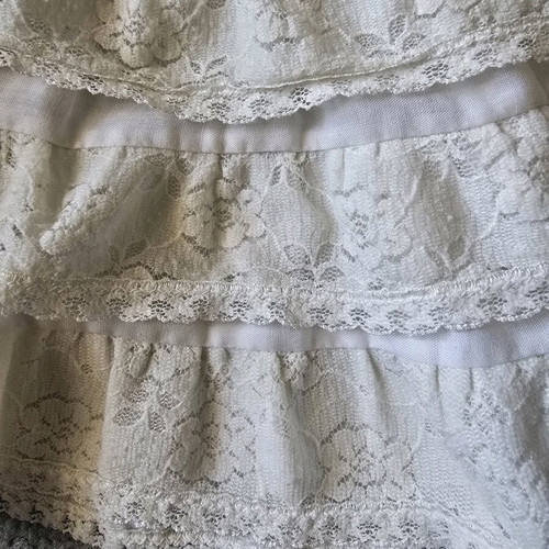 Slip dress sugar color used, kids Her Majesty size 4, 1960