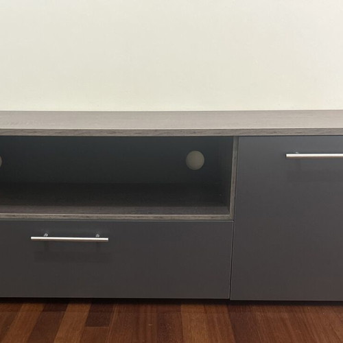 Modern TV cabinet like new with large drawer and cupboard