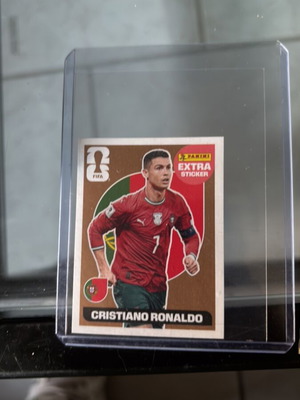 Panini Extra Sticker Ronaldo Bronze 2026 like new