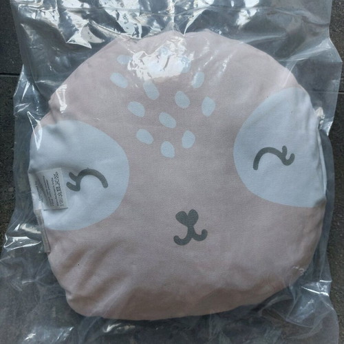 Baby hug pillow new, pink fox