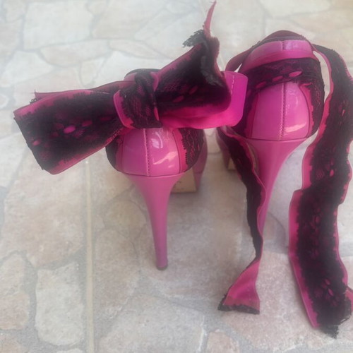 Tsakiris Mallas women's pink high heels, size 36