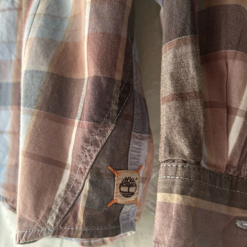 Timberland shirt 116cm like new, brown multicolor