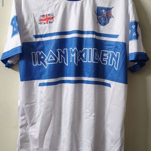 Iron Maiden T-shirt Eddie the Trooper XL new, white