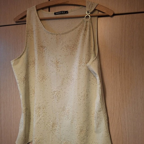 Modish dress like new, size XL, green