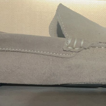 Prince Oliver men's suede loafers beige size 44 like new