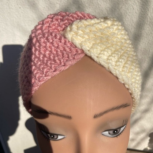 Handmade knitted hairbands new, 25% wool 75% acrylic