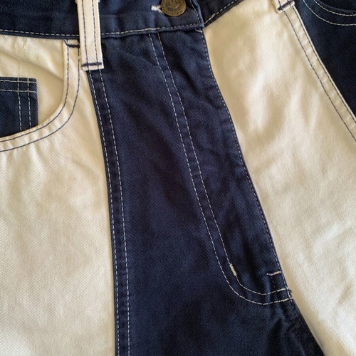 Moschino Jeans two-tone vintage denim, size 31
