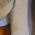 Stradivarius coat used, thin, size S, gray