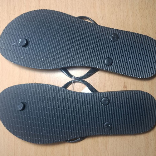 Infinity Cross flip flops 41/42, glitter collection
