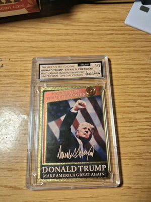 Κάρτα Donald Trump σαν καινούργιο, special magnetic