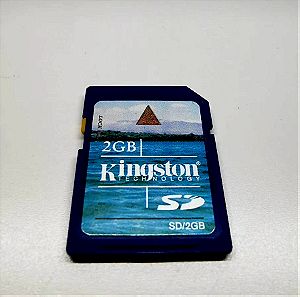 Kingston 2 GB SD Flash Memory Card SD/2GB