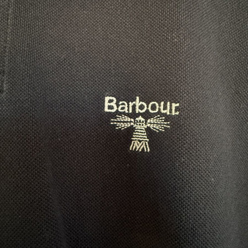 Barbour Polo T-shirt used, size M, blue
