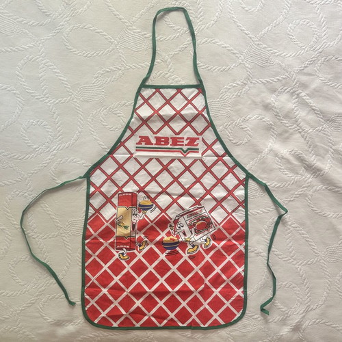 Vintage ABEZ full apron 80s-90s collectible memorabilia