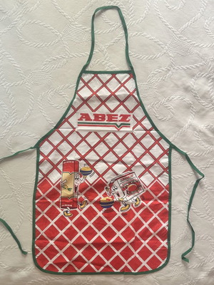 Vintage ABEZ full apron 80s-90s collectible memorabilia