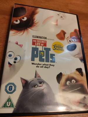 The Secret Life of Pets DVD used with English subtitles