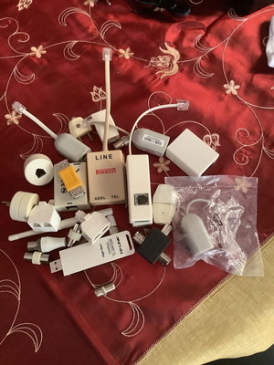 Fixed telephone adapters and converters set of 25 like new