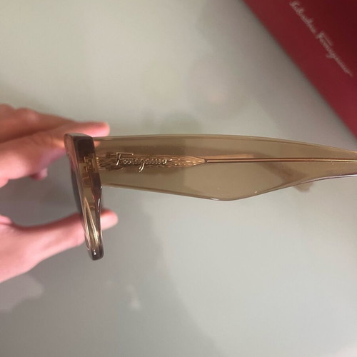 Salvatore Ferragamo campaign blue sunglasses new