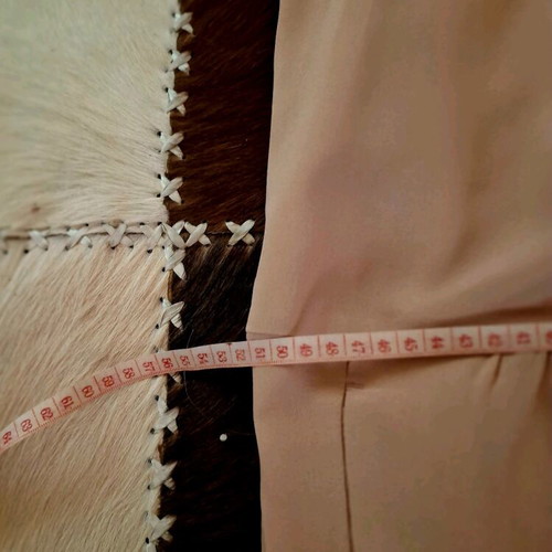 Douuod silk maxi dress like new, beige with rhinestone belt
