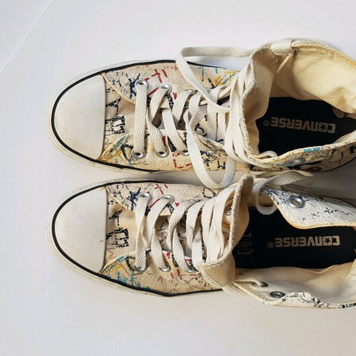 All Star Vintage Graffity Converse ankle boots size 40