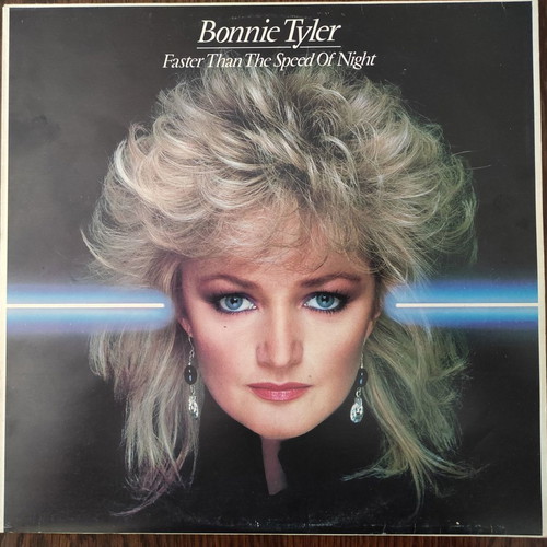 Bonnie Tyler Faster Than The Speed Of Night LP used, rock
