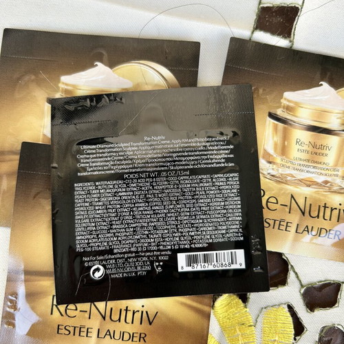 Estée Lauder Re Nutriv cream 4 sachets 1.5ml new, travel size