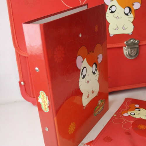 Hamtaro Little Hamsters school bag, pencil case and folder new
