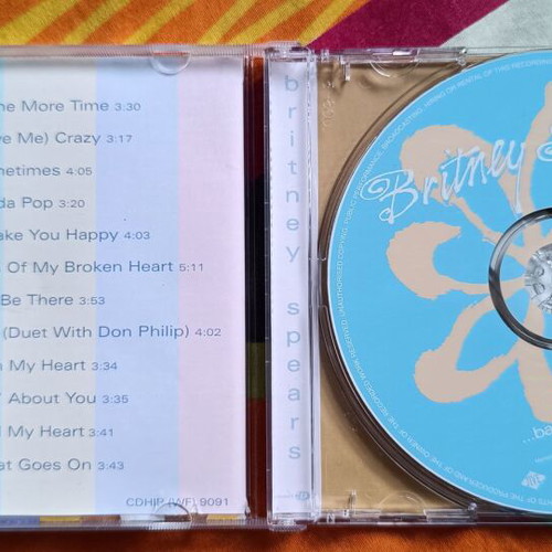 Britney Spears Baby One More Time UK Edition CD used