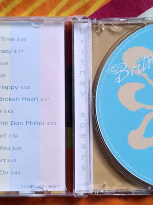 Britney Spears Baby One More Time UK Edition CD used