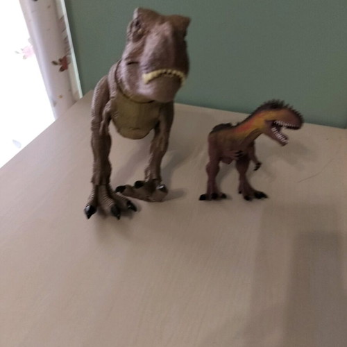 Dinosaurs with sound like new, set of two