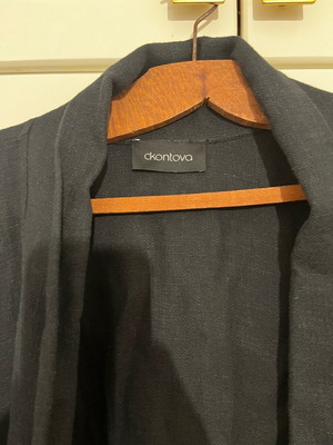 Ckontova black cardigan like new