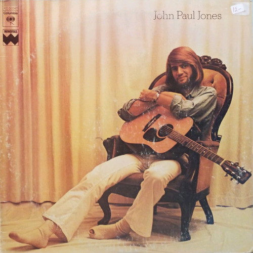John Paul Jones vinyl LP used, 1973 Columbia album