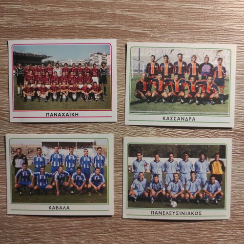 Panini Football Stickers 2002 like new, pack of 7