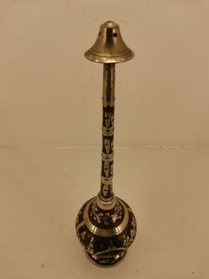 Large engraved brass sprinkler