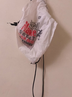 White shoulder bag like new