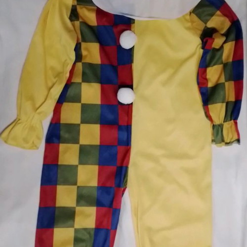 Clown costume used for ages 8-10 years