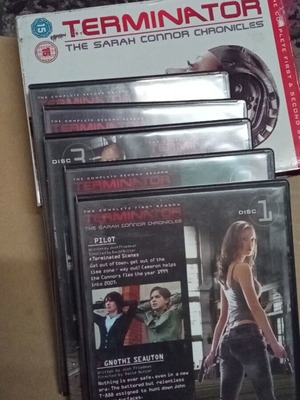 Terminator DVD The Sarah Connor Chronicles like new, action with subtitles