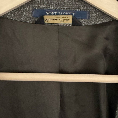 Massimo Dutti blazer new, old money label, gray and blue