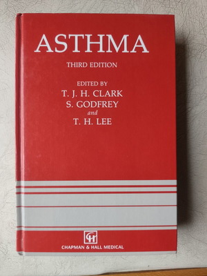 Asthma Third Edition medical book by Clark, Godfrey, Lee