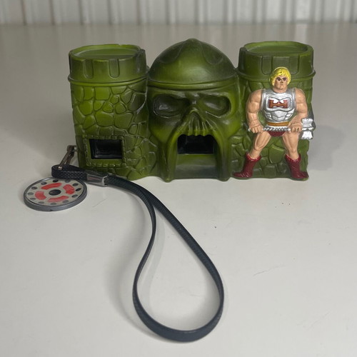 Motu Heman Greyskull camera used, vintage collectible