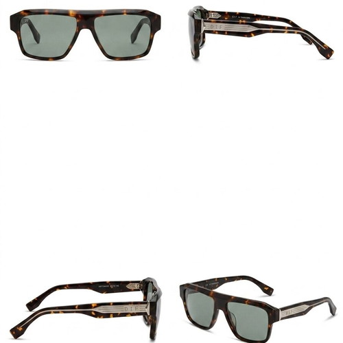 Ojo Sunglasses like new, two pairs, polarised lenses, brown and gold