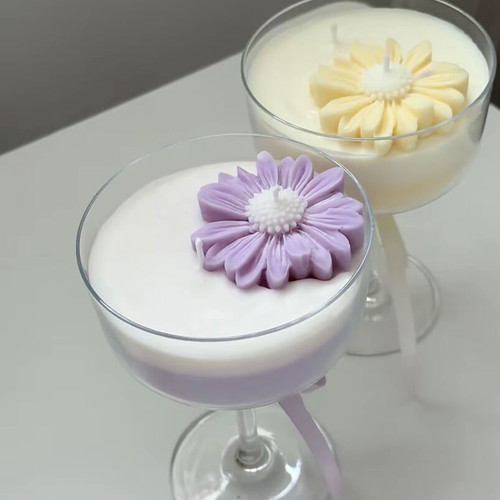 Cocktail margarita scented wax candle