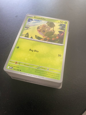 Pokemon cards set White Flair, 62 common and uncommon