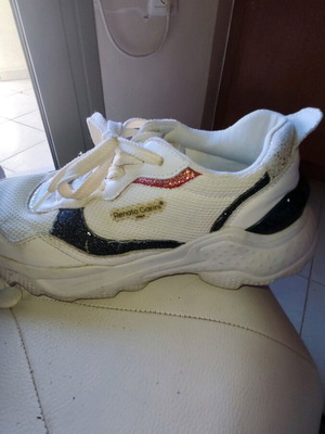 Sneakers λευκά Renato Garini αθλητικά μεταχειρισμένα, μέγεθος 38